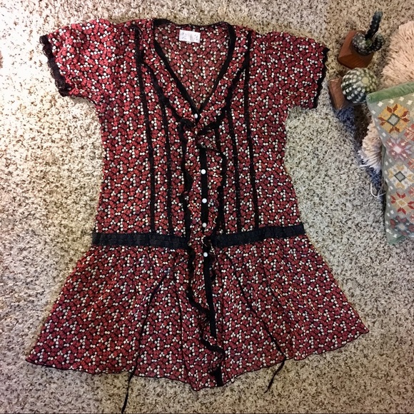 213 Dresses & Skirts - 213 | Sheer Lace Mini Dress